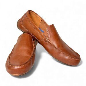 Clarks Markman Plain driving style loafer in tan leather Size 12